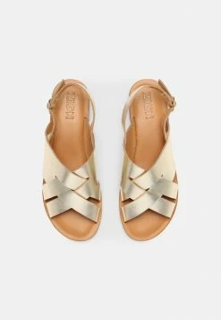 Bon marché 😀 Zign LEATHER - 🩴 Sandales - Gold 🔥 -Pas Cher Zign Boutique 00f32ed68ba9486f886ec79f1c3622d0