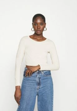 De gros ❤️ REDEZIGN - T-shirt à Manches Longues - Beige 🤩