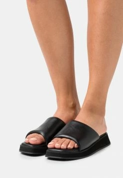 Meilleure affaire ⭐ Zign LEATHER - Mules - Black 🌟