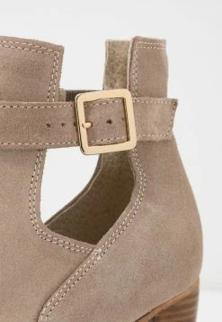 Nouveau ⌛ Zign 🥾 Boots à Talons - Beige 🎁 -Pas Cher Zign Boutique 058052a804b9409cb81a59d69b14e556