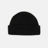 Meilleur prix 😍 Zign MICRO SHORT BEANIE COTTON UNISEX - Bonnet - Black 🔔