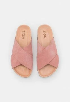 Budget 🎉 Zign LEATHER - Mules - Mauve 🎉 11 Budget 🎉 Zign LEATHER - Mules - Mauve 🎉 -Pas Cher Zign Boutique 08e801ca3aef437ba3bff21680a47f1f