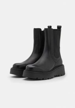 Bon marché 🔥 Zign LEATHER - Bottines à Plateau - Black ❤️ -Pas Cher Zign Boutique 0e57188a6f0d452387219a8cb4355ee3