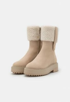 Nouveau 🥰 Zign LEATHER - Bottines à Plateau - Beige ✔️ -Pas Cher Zign Boutique 10e91cd4f36d42109d37b42b531cff02