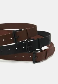 Le moins cher 😀 Zign 3 PACK UNISEX - Ceinture - Black ✔️ -Pas Cher Zign Boutique 11da116c5c554a82972d41dfc96f074a