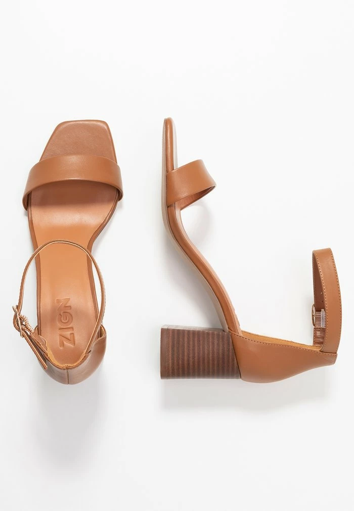 Top 10 🛒 Zign 🩴 Sandales - Cognac 🌟 4 Top 10 🛒 Zign 🩴 Sandales - Cognac 🌟 – Image 4