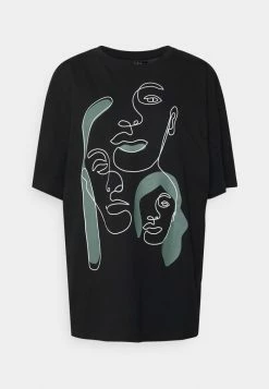 Vente flash 💯 Zign T-shirt Imprimé - Black ⭐