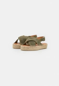 Le moins cher 🧨 Zign 🩴 Sandales à Plateforme - Khaki 🤩 -Pas Cher Zign Boutique 169bfdb8064b465c99cd9397f0bab47d