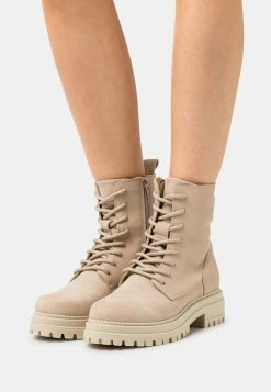 Sortie ✔️ Zign LEATHER - Bottines à Lacets - Beige ✨