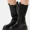 Meilleure vente 🥰 Zign Bottes à Plateau - Black 👍