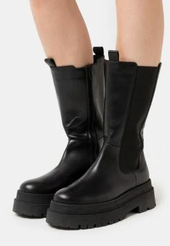 Meilleure vente 🥰 Zign Bottes à Plateau - Black 👍