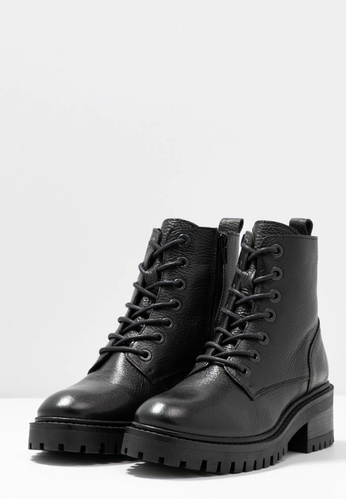 Coupon ⭐ Zign Bottines à Lacets - Black 😍 5 Coupon ⭐ Zign Bottines à Lacets - Black 😍 – Image 5
