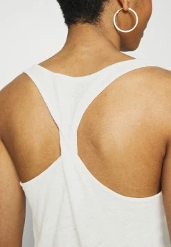 Meilleur prix ✔️ Zign TOP-LINEN BLEND - Débardeur - Off-white 🥰 -Pas Cher Zign Boutique 1a3b1edab7e54134a0e3c6711e3079ff
