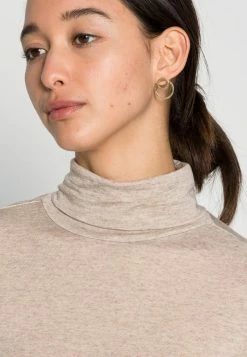 Sortie 🧨 Zign TENCEL WOOL MIX - T-shirt à Manches Longues - Light Brown 🧨 -Pas Cher Zign Boutique 1e39fae19099449d8d5e538a1c8c3a40