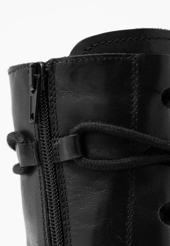 Budget 🧨 Zign Bottines à Plateau - Black 🛒 3 Budget 🧨 Zign Bottines à Plateau - Black 🛒 – Image 3