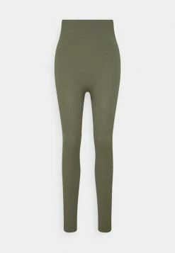 Meilleur prix ✨ Zign High Waist Ribbed Seamless Leggings - Legging - Green ✔️