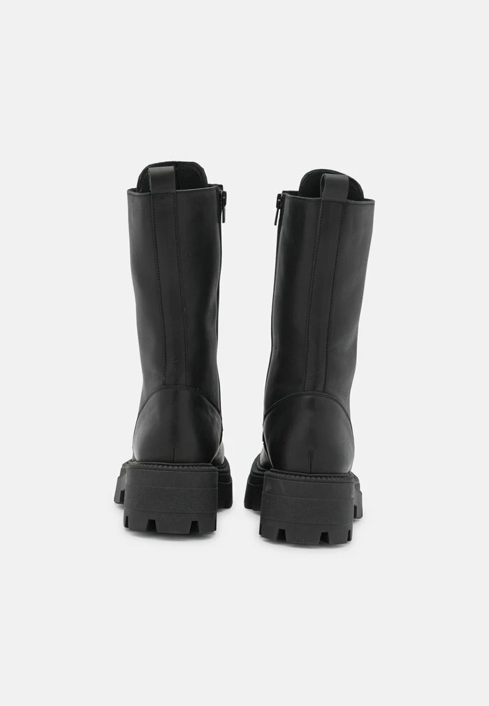 Promo 😍 Zign Bottes à Plateau - Black 🔥 4 Promo 😍 Zign Bottes à Plateau - Black 🔥 – Image 4