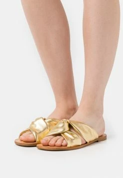 Remise 🎁 Zign Mules - Gold 🥰