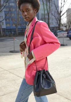 Sortie 🥰 LEATHER REDEZIGN - Sac Bandoulière - Black ✨ -Pas Cher Zign Boutique 215facea818443c387f9407470b393bd