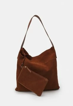 Coupon 👍 Zign SET LEATHER - Cabas - Cognac 🔥