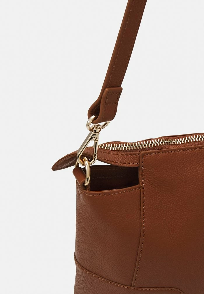 Bon marché 💯 Zign LEATHER - Mallette - Cognac ✨ 4 Bon marché 💯 Zign LEATHER - Mallette - Cognac ✨ – Image 4