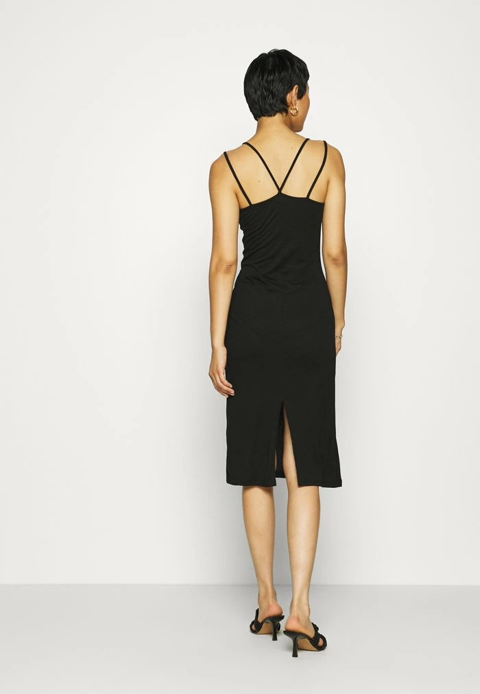 Meilleur prix 🧨 Zign Robe En Jersey - Black 🎉 3 Meilleur prix 🧨 Zign Robe En Jersey - Black 🎉 – Image 3