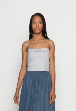 Top 10 ✨ Zign MERCERIZED STRAP - Débardeur - Light Grey 👏