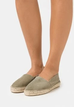 Budget 🔥 Zign LEATHER - Espadrilles - Khaki ❤️