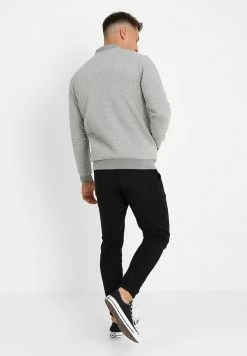 Nouveau 🔔 Zign Blouson Bomber - Mottled Grey ✔️ -Pas Cher Zign Boutique 2562459262904522b1515fe6630e02d5