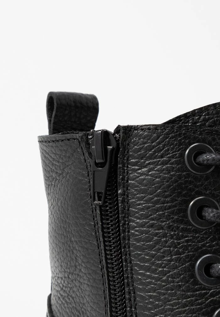 Coupon ⭐ Zign Bottines à Lacets - Black 😍 3 Coupon ⭐ Zign Bottines à Lacets - Black 😍 – Image 3