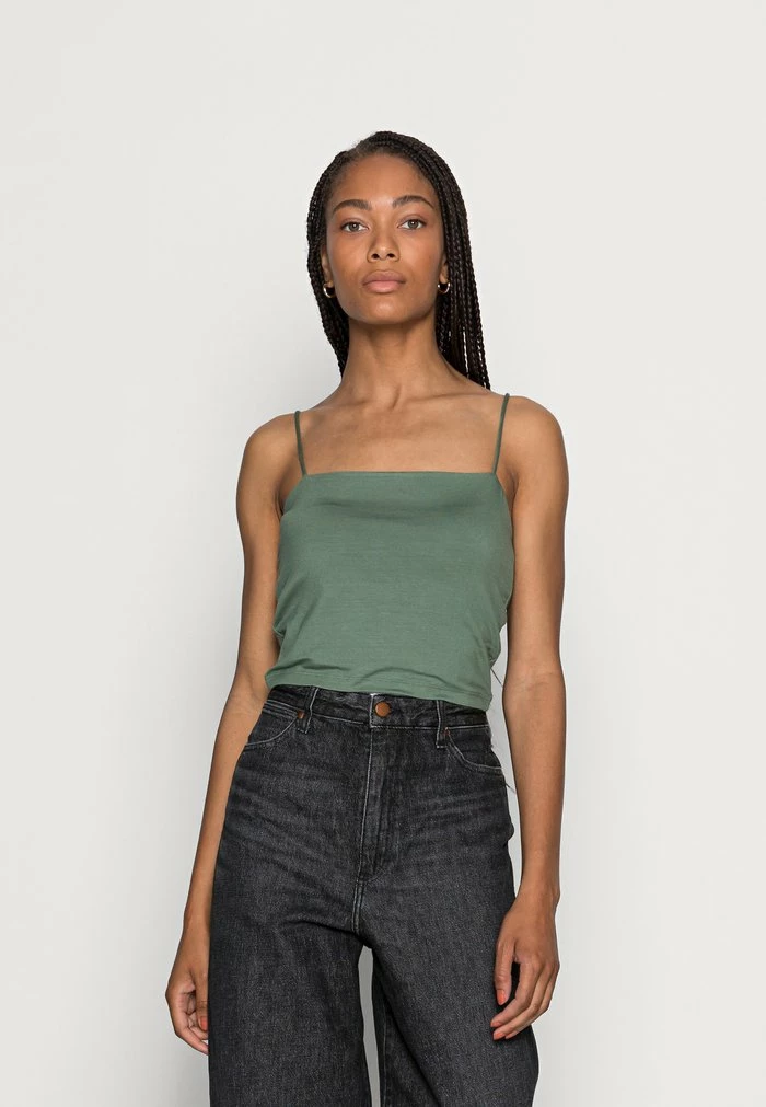 Meilleur prix 🔥 Zign MERCERIZED STRAP - Débardeur - Light Green 💯 1 Meilleur prix 🔥 Zign MERCERIZED STRAP - Débardeur - Light Green 💯