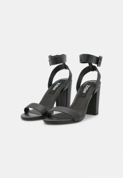 Tout neuf 🎁 Zign LEATHER - 🩴 Sandales à Talons Hauts - Black 🛒 -Pas Cher Zign Boutique 285663fce8b041aebab31c8ba0c29392