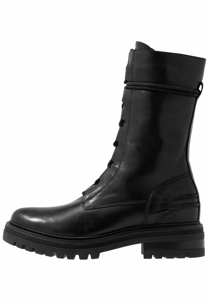 Budget 🧨 Zign Bottines à Plateau - Black 🛒 2 Budget 🧨 Zign Bottines à Plateau - Black 🛒 – Image 2