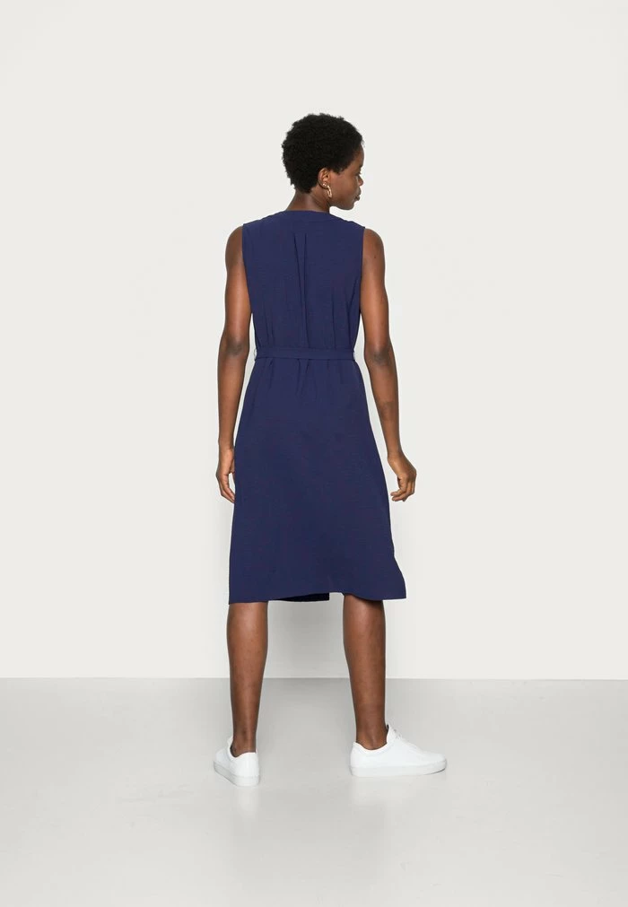 Grosses soldes 🎉 Zign WOVEN TUNIC 👗 DRESS BUCKLE - Robe De Jour - Dark Blue ❤️ 3 Grosses soldes 🎉 Zign WOVEN TUNIC 👗 DRESS BUCKLE - Robe De Jour - Dark Blue ❤️ – Image 3