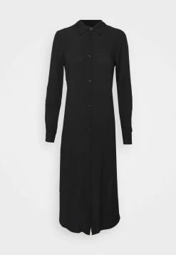 Grosses soldes 🔥 Zign Robe Chemise - Black 👏 -Pas Cher Zign Boutique 3181b2a02f364554becc02284d25b508