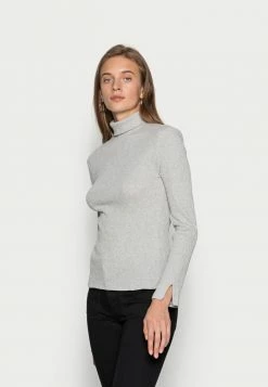 Vente flash ⌛ Zign RECOVER PERKINNECK LONGSLEEVE - T-shirt à Manches Longues - Grey ✨