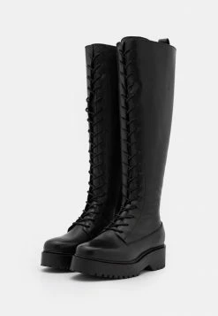 De gros ⭐ Zign LEATHER - Bottes à Lacets - Black ⭐ -Pas Cher Zign Boutique 352493dfdb5446dbb42804dc413d1ac4
