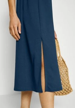 Promo 😉 REDEZIGN - Robe Longue - Dark Blue 😀 -Pas Cher Zign Boutique 35ead01f3cb5412d9bb38acb07d48177