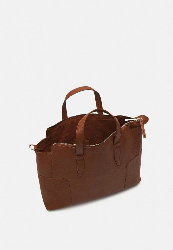 Bon marché 💯 Zign LEATHER - Mallette - Cognac ✨ 3 Bon marché 💯 Zign LEATHER - Mallette - Cognac ✨ – Image 3