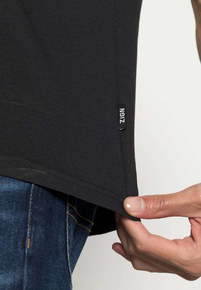 Meilleure vente 🌟 Zign UNISEX - T-shirt Basique - Black 🥰 5 Meilleure vente 🌟 Zign UNISEX - T-shirt Basique - Black 🥰 – Image 5