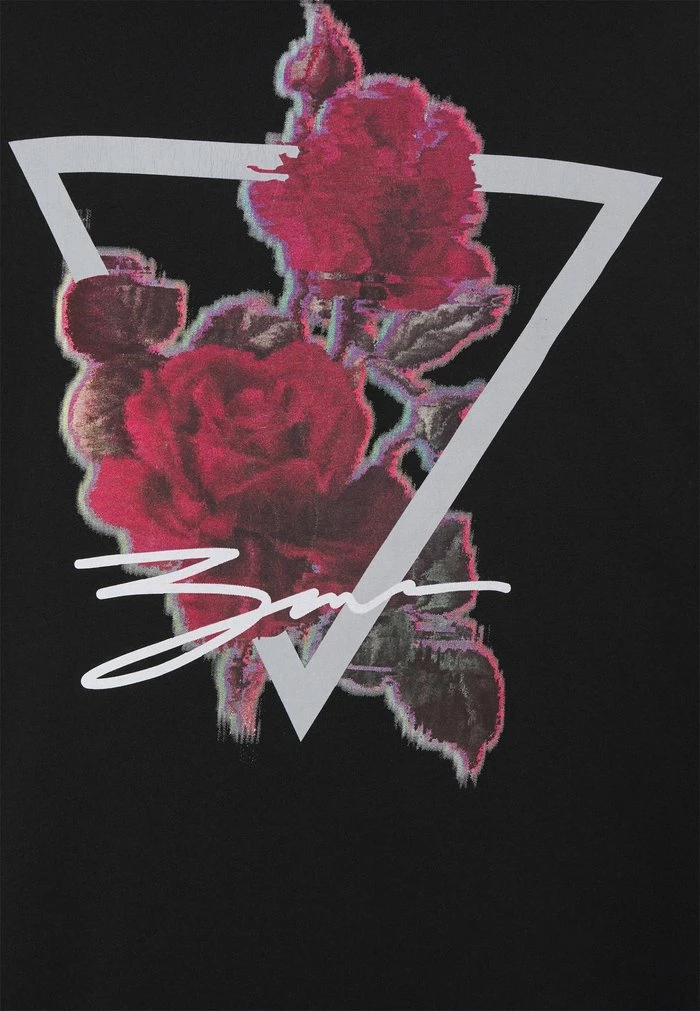 Meilleure affaire 😉 Zign TRAINGLE ROSES UNISEX - T-shirt à Manches Longues - Black 🛒 3 Meilleure affaire 😉 Zign TRAINGLE ROSES UNISEX - T-shirt à Manches Longues - Black 🛒 – Image 3