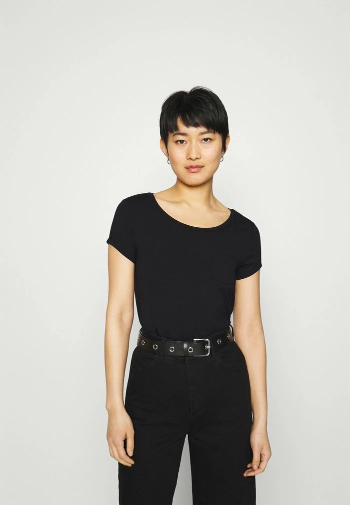 Acheter 🔔 Zign T-shirt Basique - Black 🔥 1 Acheter 🔔 Zign T-shirt Basique - Black 🔥