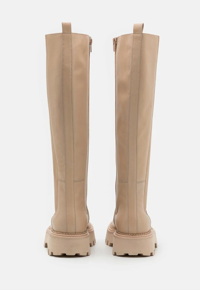 Promo 👏 Zign LEATHER - Bottes à Plateau - Offwhite 🌟 4 Promo 👏 Zign LEATHER - Bottes à Plateau - Offwhite 🌟 – Image 4