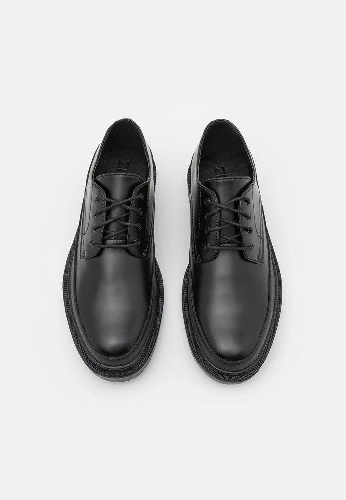 Meilleure vente 🎉 Zign UNISEX - Chaussures à Lacets - Black 🎉 4 Meilleure vente 🎉 Zign UNISEX - Chaussures à Lacets - Black 🎉 – Image 4