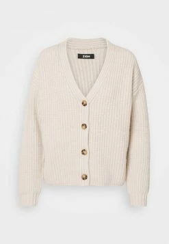 Bon marché 🎉 Zign CHUNKY CARDIGAN - Gilet - Camel 🔥