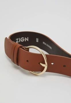 Budget 👍 Zign LEATHER - Ceinture - Cognac 🌟 -Pas Cher Zign Boutique 3d08b5977a664385af2ce28044d8c29c