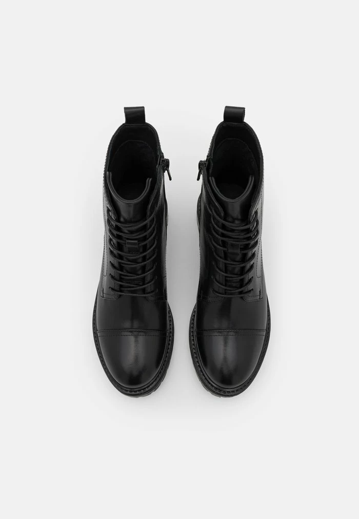 Meilleure vente 🎁 Zign Bottines à Lacets - Black 😀 6 Meilleure vente 🎁 Zign Bottines à Lacets - Black 😀 – Image 6