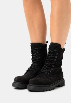 Top 10 🔔 Zign LEATHER - Bottines à Lacets - Black 🔥