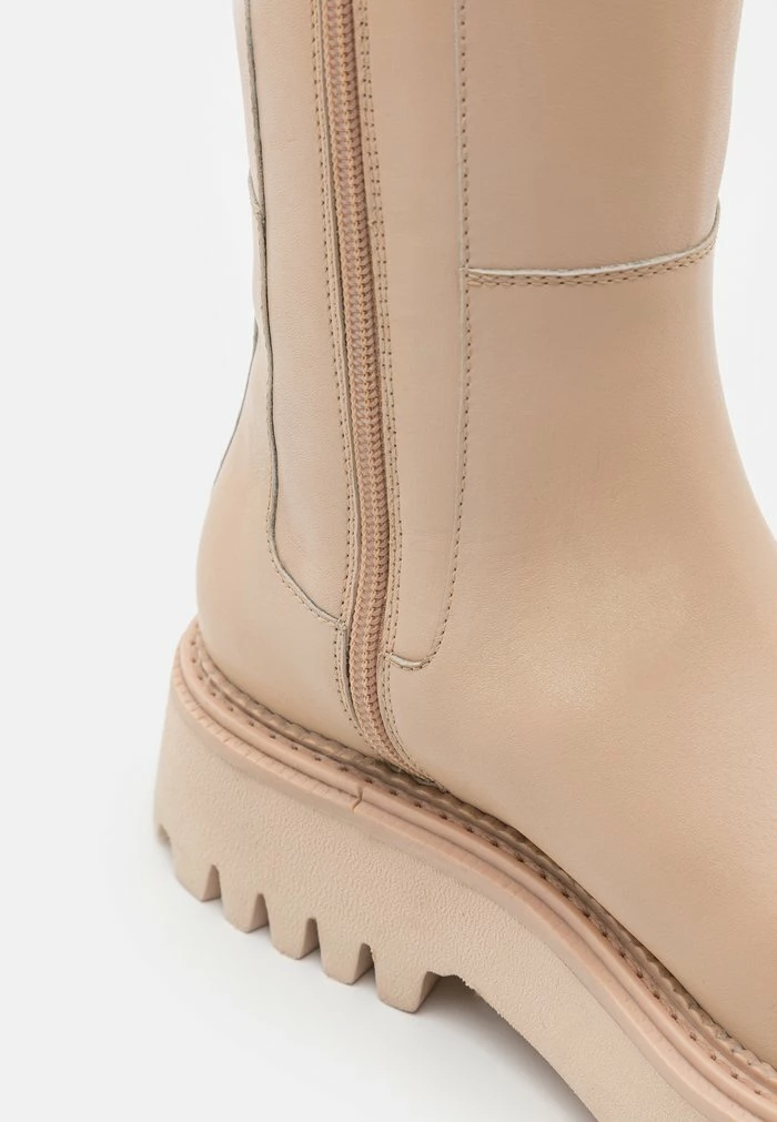 Promo 👏 Zign LEATHER - Bottes à Plateau - Offwhite 🌟 6 Promo 👏 Zign LEATHER - Bottes à Plateau - Offwhite 🌟 – Image 6