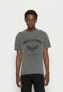 Meilleure vente ⌛ Zign MUTATION GRAPHIC T-SHIRT - T-shirt Imprimé - Grey 😍